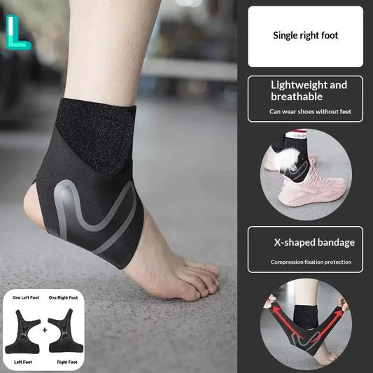Adjustable Compression Ankle Brace Non-Slip Breathable Foot Guard