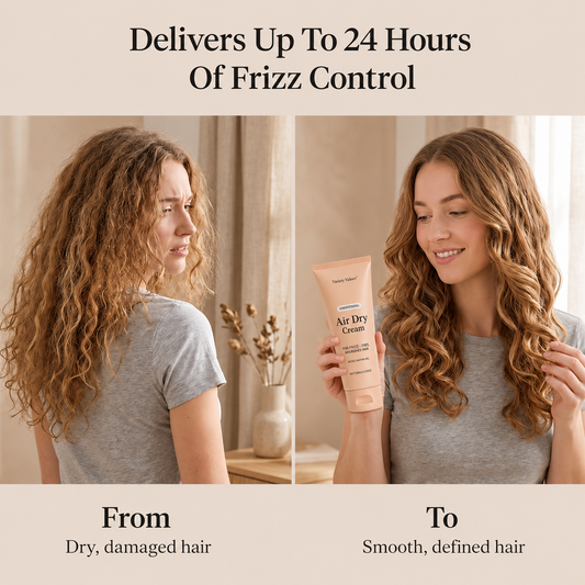 CoilCreme™ Air Dry Styling Cream — Keratin Repair & Frizz Control for Coily, Curly & Textured Hair