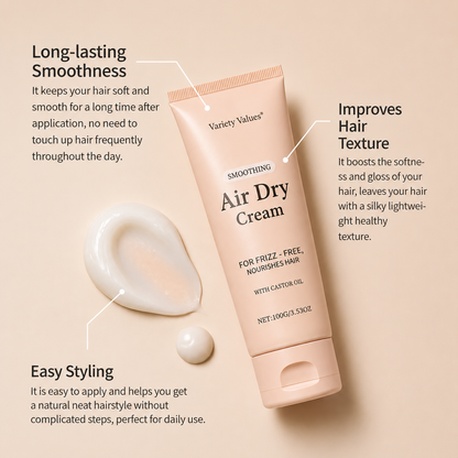 CoilCreme™ Air Dry Styling Cream — Keratin Repair & Frizz Control for Coily, Curly & Textured Hair