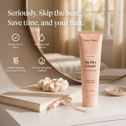 CoilCreme™ Air Dry Styling Cream — Keratin Repair & Frizz Control for Coily, Curly & Textured Hair